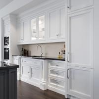 barra modular da ilha do armário da cozinha moderna do PVC de 4M com o diodo emissor de luz de 2.5M Switch