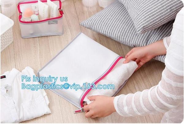 Nylon Mesh Makeup Bag Ladies Cosmetic Bag, nylon mesh fabric/mesh cosmetic bag, Promotional Mesh Cosmetic Bag
