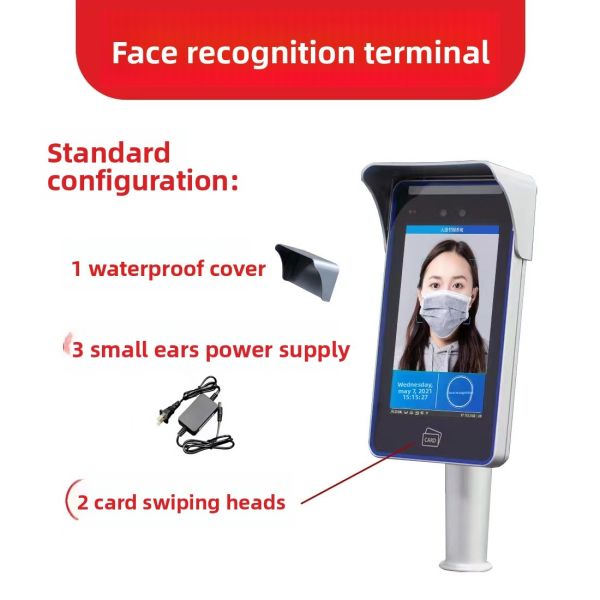 WIFI Face Recognition Terminal , Easy Install Fingerprint Access Control Terminal