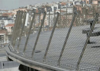 304 Stainless Steel Decorative Woven Wire Mesh AISI Ferruled Type X Tend
