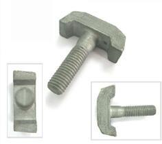 Din7992 Class 4.8 Stainless Steel T Type Bolt For Rail M6 - M36 Size