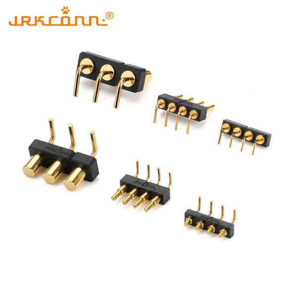 High Current Pogo Pin Spring Loaded Connector 2mm Pogo Pin Contacts Customized