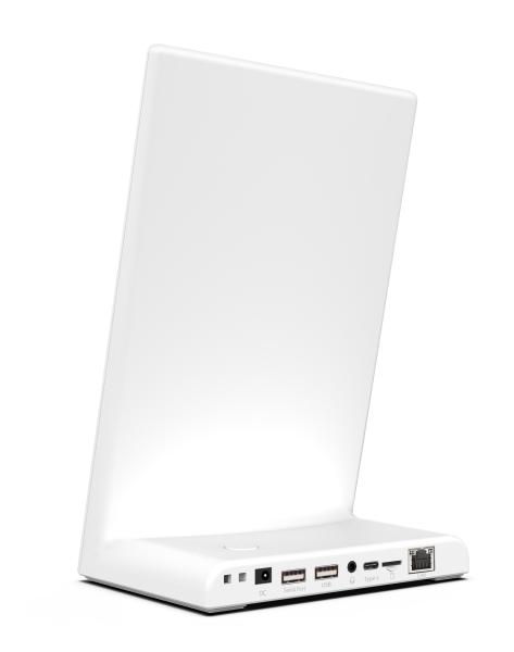 Exposição vertical Desktop do Signage de 8 polegadas com sistema de Android 11