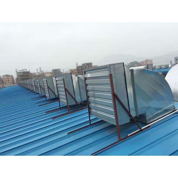 445kw Negative Pressure Fan 54rpm Speed Galvanized Steel Easy To Use