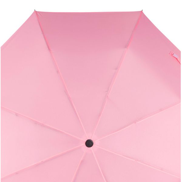 Three-folding Umbrella 3 Folding Polyester Pongee Travel Windproof Umbrella for Gifts