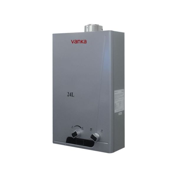 24L Tankless Gas Water Heater Instant Hot Water Compatible with LPG and Natural Gas Portable Design High Efficiency