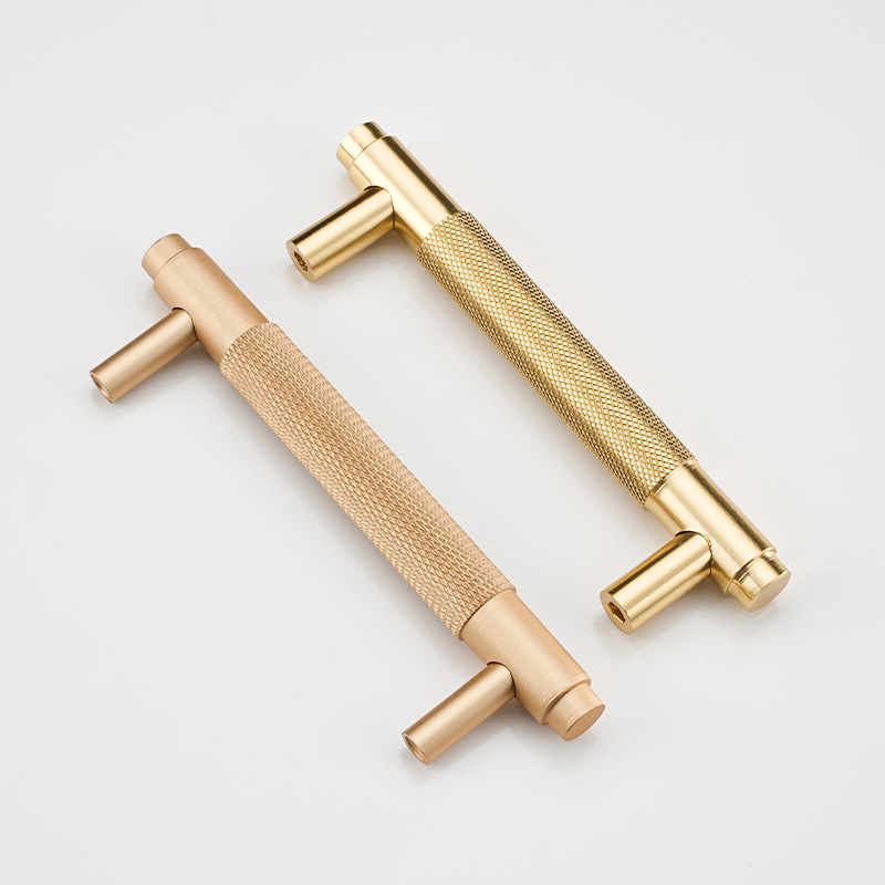 Classic Emboss T Handle Pull Dresser Knobs Handle Luxury Zinc Alloy Furniture Kitchen Cabinet Pull Handle Drawer