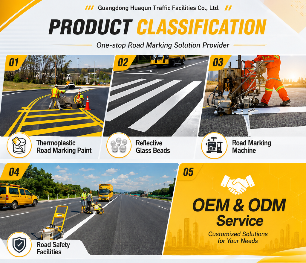 Fast Drying UV Resistant Thermoplastic Road Marking Paint with High Reflectivity for Asphalt Surfaces