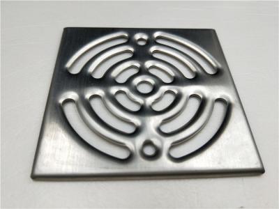 Stainless Steel Metal Forming Diesbrass Floor / Shower Drain Hardware 0.5mm Thickness