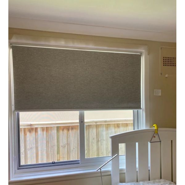 Painted 100% Polyester Sun Protection Blackout Standard Width 280cm Roller Blind Fabric