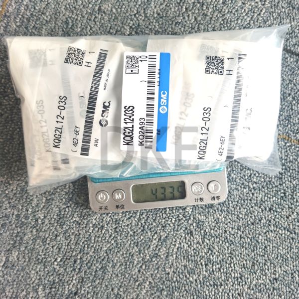 KQG2L12-03S Фитинги для пневматических труб с натяжкой 12 мм