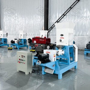 MIKIM Diesel Fish Feed Pellet Extruder Machine: Powerful + Low Fuel Consumption, Cuts Fish Feed Pellet Production Costs in Half