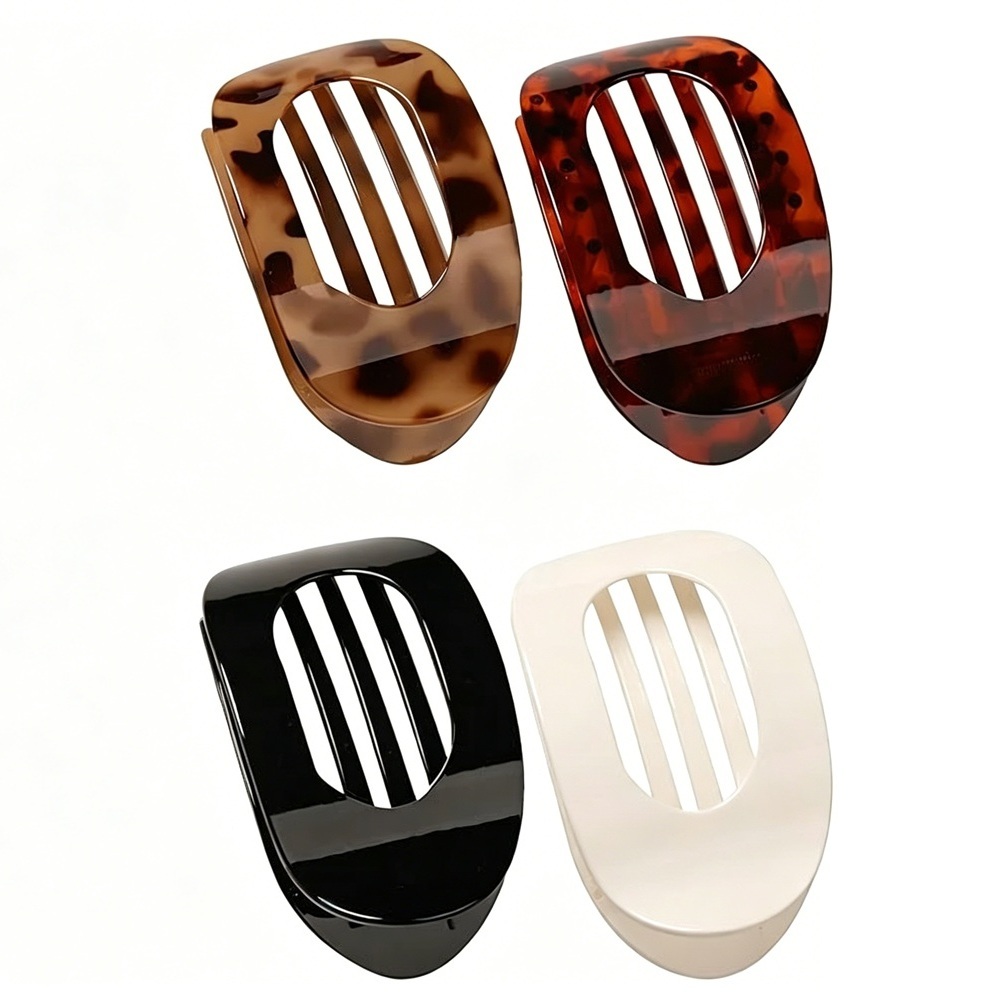 Flat Claw Design Duckbill Hair Claw Clips for All Hair Lengths