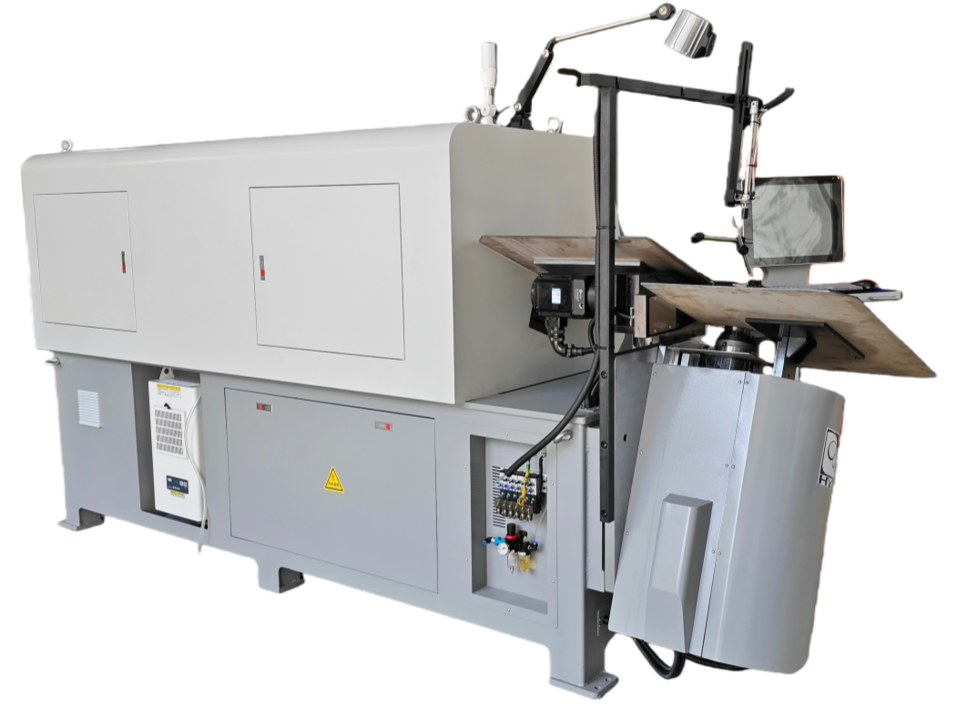 Computerized Spring Bending Machine Ten Axes For 1 - 4mm High Carbon Steel