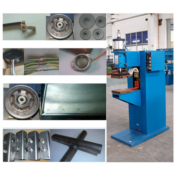 Soldadora neumática de resistencia de la proyección del punto para el perno del tapón de tuerca de la nuez