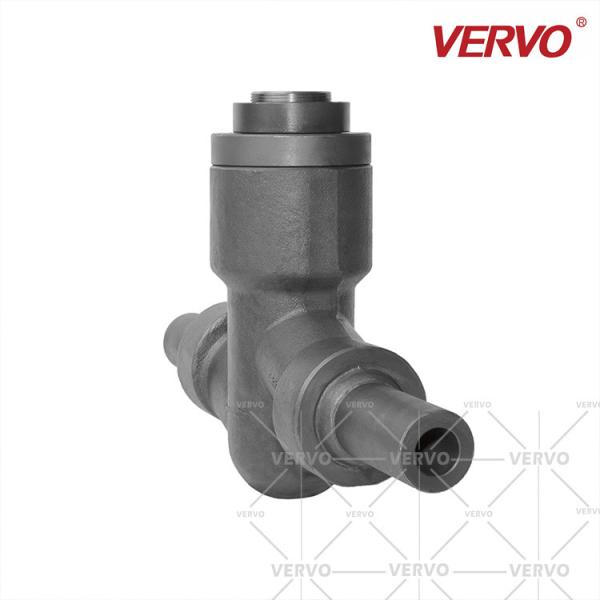 O selo de pressão API602 forjou o bocal de aço da válvula de verificação elevador do pistão de 1 de 25mm