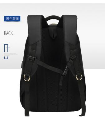 Polyester Nylon Metal Zipper Backpack Two Side Pocket For Putting Things