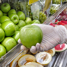 100% Compostable Gloves, Cornstarchgloves, Food Service Disposable Gloves, Food Prep Cooking Gloves, Eco-Friendly