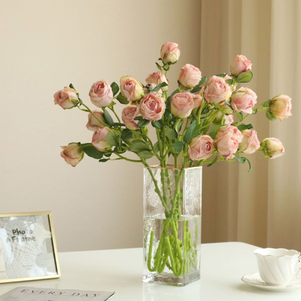 Personalized Artificial Silk Rose Flower Decoration for All Festivals and Celebrations