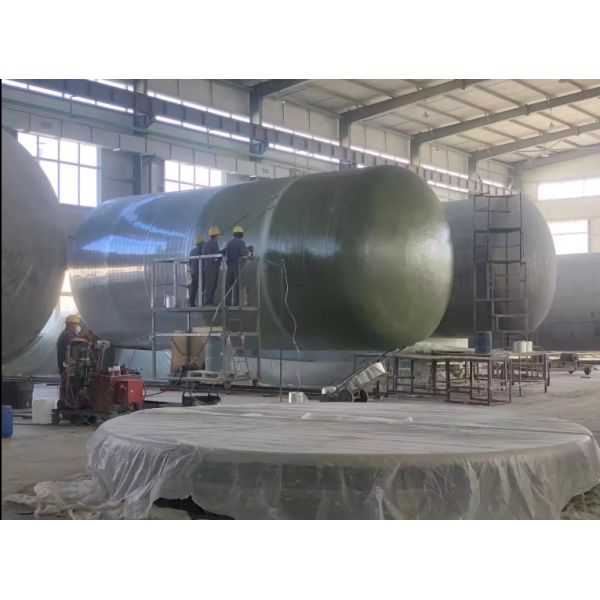 Estable Confiable Tanque de grasa FRP Tanque de separación de aceite Acero de vidrio para productos farmacéuticos Frp Tanque químico