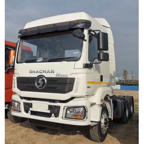 EuroII SHACMAN H3000 Tractor Truck 400HP White 6x4 Tractor Head