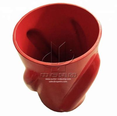 Espiral contínua bem de cimentação Vane Centralizer High Anti-Impact de Stemped