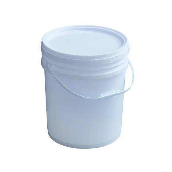 Sustainable Seed Round Plastic Bucket With Custom Logo And Lid