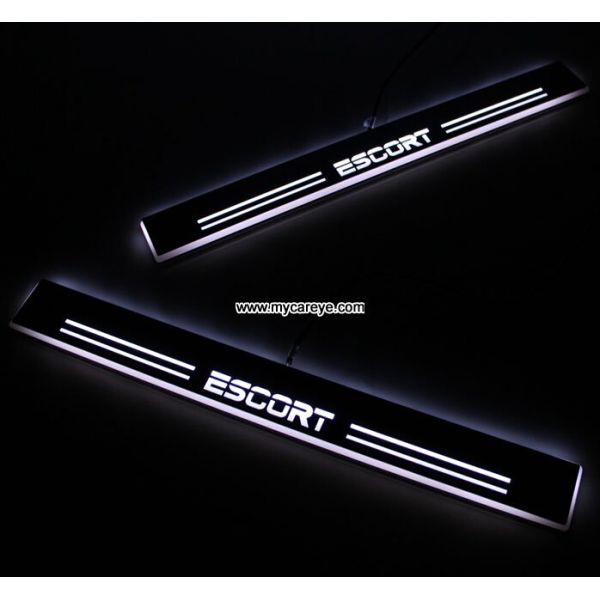 Ford Escort Scuff Plate LED Light Bar Car Door Scuff Plate aftermarket
