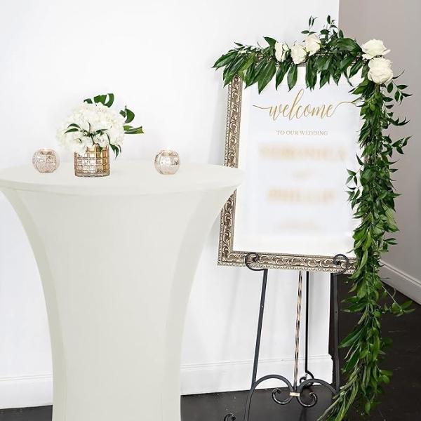 Spandex Cocktail Table Covers Fitted Stretch Square Corners Cocktail Table Tablecloth