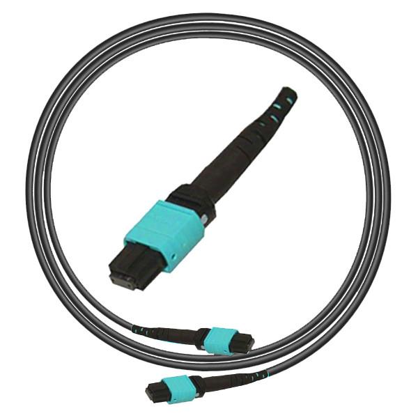 MPO MTP G657A1 OM4 24 Fiber Trunk Cable For Data Center
