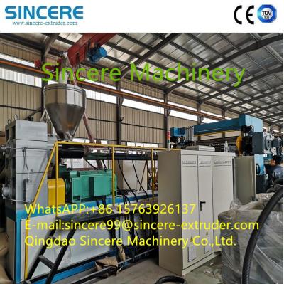 Plastic PE PP ABS PS Sheet Extrusion Line Machine Single Screw 150mm-8000mm