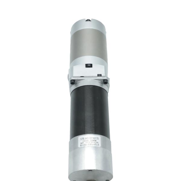 57BL643-001AG125 Nema23 Brushless Gearbox Motor 24V 125:1 38N.M 30rpm