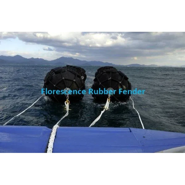 Marine Ship Port Pneumatic Rubber Fenders Black Color