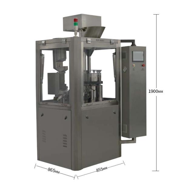 Fabricação automática da medicina da máquina de enchimento da cápsula 220 380 50 hertz