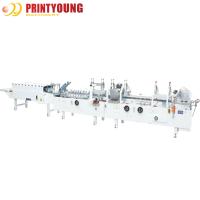 Machine inférieure Mutifunctional 3.2KW de Gluer de dossier de serrure d'accident de boîte de papier