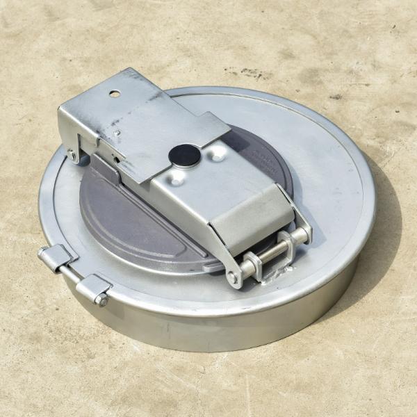 16inch Fuel Tank Cover for Truck Oil Tanker Manhole Cover Durable Construction