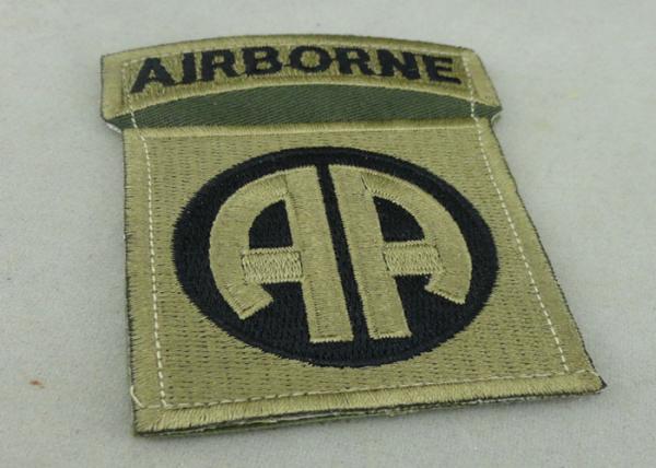 Toys And Packages Air Borne Patches Woven Label For American Military