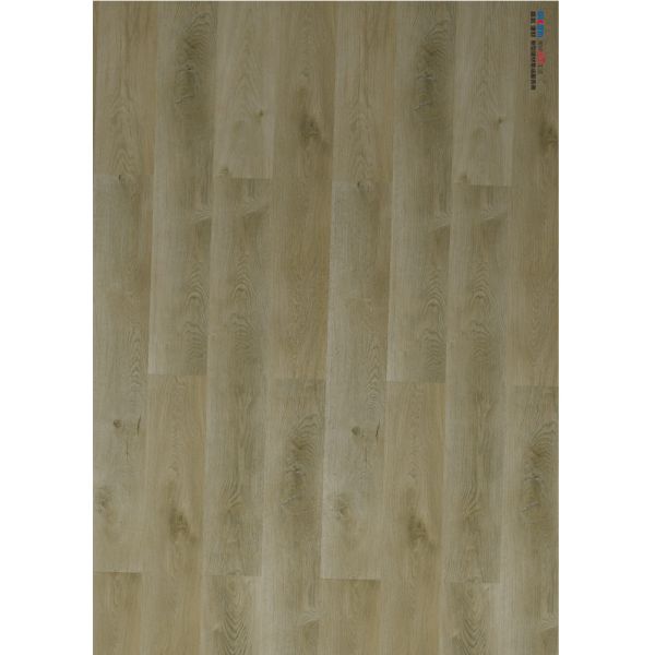 0.3mm SPC Flooring Fire Retardant Noise Prevention Waterproof  Stone Brown GKBM LS-M029