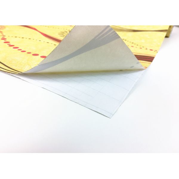 Embossed Vinyl Floral Self Adhesive Wallpaper Mould Proof Water Ink Printing