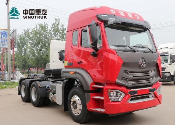 Sinotruk Hohan Double Sleepers N7B 371hp Sinotruk Howo Tractor Truck Prime Mover Truck