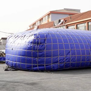 PVC Coated Fabric Pressure Water Tank Pillow Shaped Eco Friendly