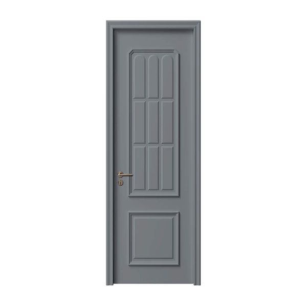 Elegant Solid Wood Front Door  For Garage Interior  Exterior  Durable Entry Door