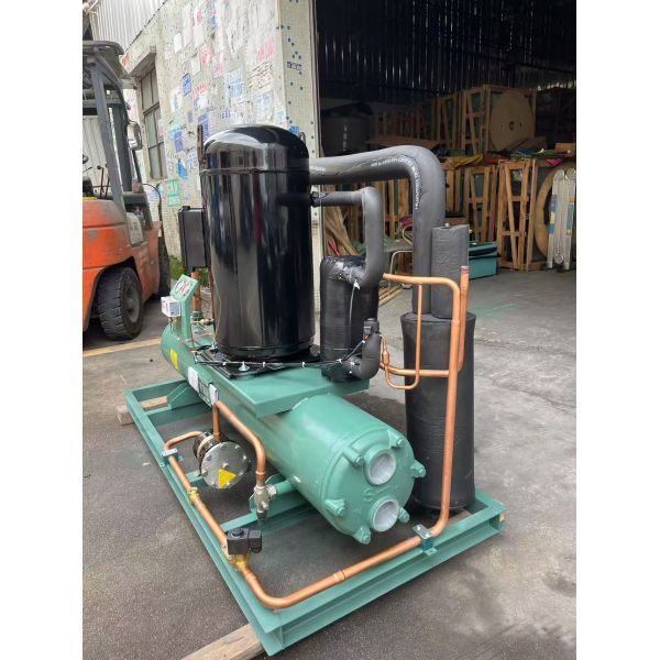 Factory Outlet 25Hp Dd Water Tower Cold Room Condensing Unit Water Cooled Condenser Machine Industrial Water Cooler