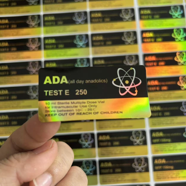 Test Enanthate 250mg Gold And Black Laser Materail labels