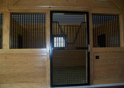 Da tenda portátil do cavalo de Jinghua jogos estáveis da porta para a venda com porta deslizante