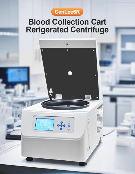 CenLee6R低速テーブルトップ臨床遠心機 6000RPMベンチトップ冷蔵遠心機