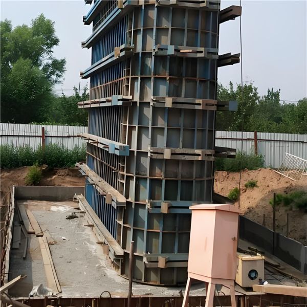 Combined Steel Concrete Bridge Formwork for Column Wall Construction Projects