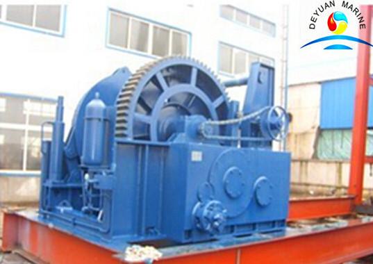 40T Tugger Marine Anchor Winch , Hydraulic Mechanical Winch For Ship /  Tug Boat