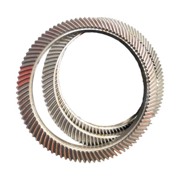 Spiral Bevel Gears for Power Transmission ISO 6 Grade Gleason Profile 58-62HRC