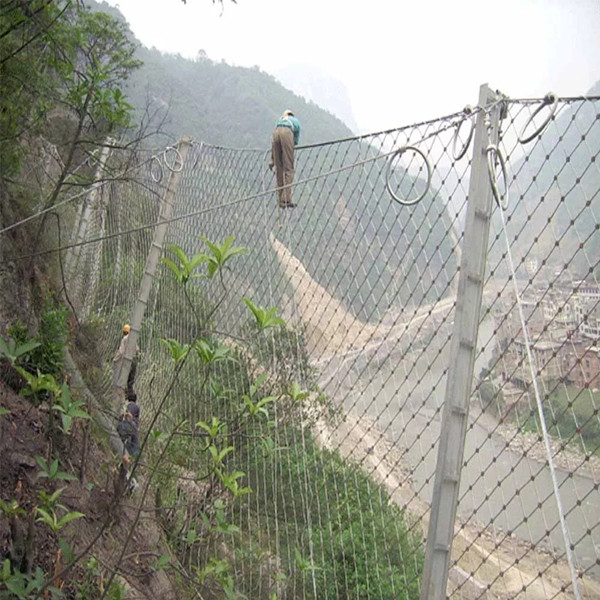 Hot sale Slope Protection Rock Fall Netting Rockfall Netting High Tensile Wire Mesh Protection System